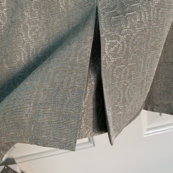 🟢 Toast of the Town Jones New York Suit Set Jacket Skirt New Made USA Taupe 14 - Picture 9 of 17